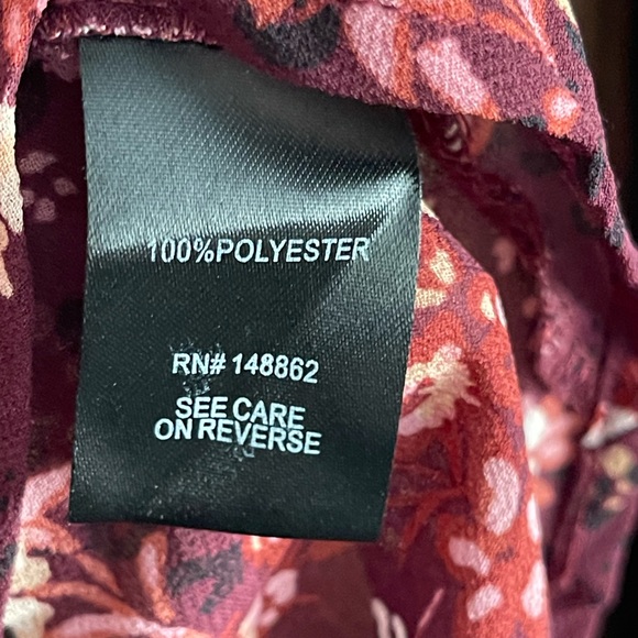 Torrid size 1 hi-lo floral/leopard print blouse - Picture 4 of 6